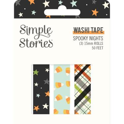 Simple Stories Spooky Nights Klebebänder - Washi Tape